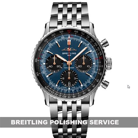 the breitling watch polishing